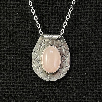 Foldover Rose Quartz