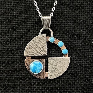 Ring Turquoise Pendant