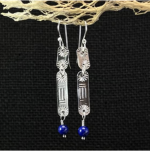 Split Bar Dangle Earrings