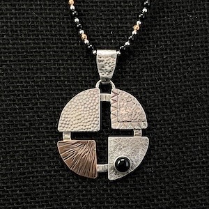 Segmented Circle Pendant