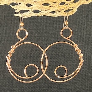 Spiral Hoop Earrings